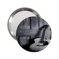 Acoustic Guitar 2 25  Handbag Mirrors by artworkshop