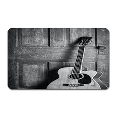 Acoustic Guitar Magnet (rectangular) by artworkshop