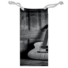 Acoustic Guitar Jewelry Bag by artworkshop