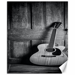 Acoustic Guitar Canvas 8  X 10  by artworkshop
