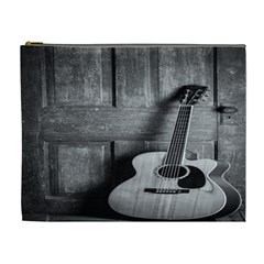 Acoustic Guitar Cosmetic Bag (xl) by artworkshop