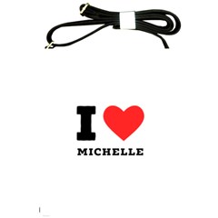 I Love Michelle Shoulder Sling Bag by ilovewhateva