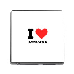 I Love Amanda Memory Card Reader (square 5 Slot) by ilovewhateva