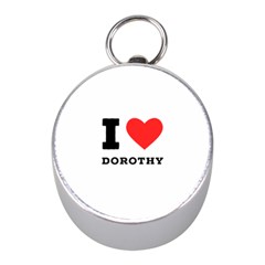 I Love Dorothy  Mini Silver Compasses by ilovewhateva