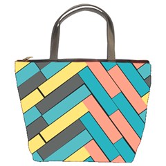 Bucket Handbag Zrb (zigzag Rectangle Box)