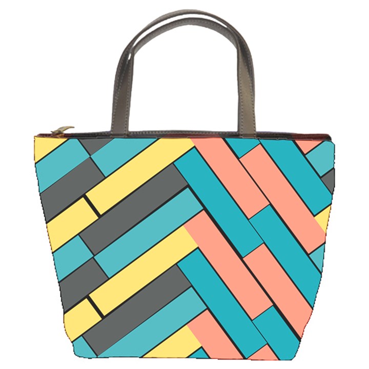 Bucket Handbag Zrb (zigzag Rectangle Box)