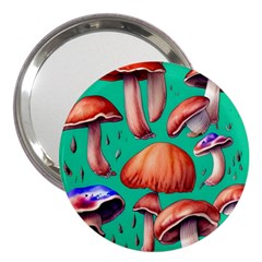 Mushroom Forest 3  Handbag Mirrors by GardenOfOphir