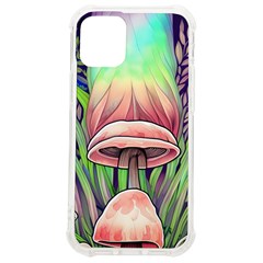 Tiny Forest Mushrooms Iphone 12 Mini Tpu Uv Print Case	 by GardenOfOphir