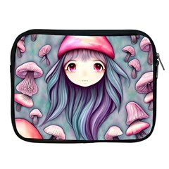 Witchy Mushroom Forest Apple Ipad 2/3/4 Zipper Cases by GardenOfOphir