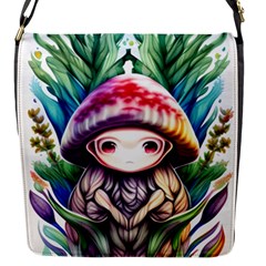 Fantasy Mushroom Forest Flap Closure Messenger Bag (s) by GardenOfOphir