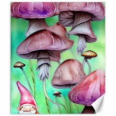 Historical Mushroom Forest Canvas 20  X 24  by GardenOfOphir