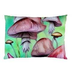 Historical Mushroom Forest Pillow Case by GardenOfOphir