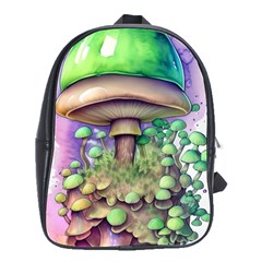 Farmcore Mushroom School Bag (large) by GardenOfOphir