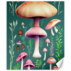 Tiny Historical Mushroom Canvas 8  X 10  by GardenOfOphir