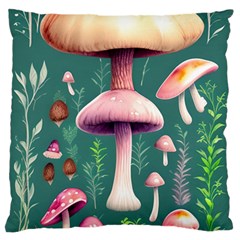 Tiny Historical Mushroom Standard Premium Plush Fleece Cushion Case (two Sides) by GardenOfOphir