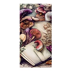 Dainty Mushroom Pendant Shower Curtain 36  X 72  (stall)  by GardenOfOphir