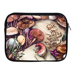 Dainty Mushroom Pendant Apple Ipad 2/3/4 Zipper Cases by GardenOfOphir