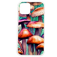 Witchy Mushrooms In The Woods Iphone 12 Pro Max Tpu Uv Print Case by GardenOfOphir