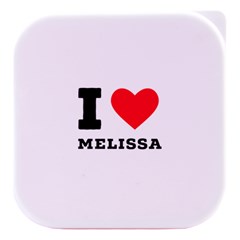 I Love Melissa Stacked Food Storage Container by ilovewhateva