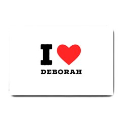 I Love Deborah Small Doormat by ilovewhateva