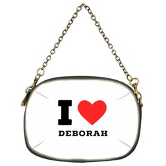 I Love Deborah Chain Purse (two Sides)