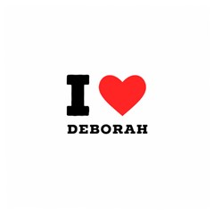 I Love Deborah Wooden Puzzle Square by ilovewhateva