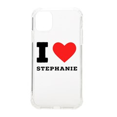 I Love Stephanie Iphone 11 Tpu Uv Print Case by ilovewhateva