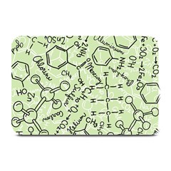 Multicolored Chemical Bond Illustration Chemistry Formula Science Plate Mats by Jancukart