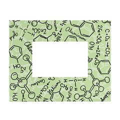 Multicolored Chemical Bond Illustration Chemistry Formula Science White Tabletop Photo Frame 4 x6  by Jancukart