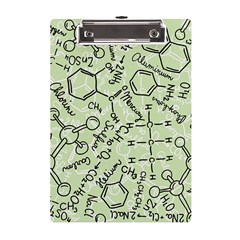 Multicolored Chemical Bond Illustration Chemistry Formula Science A5 Acrylic Clipboard