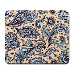 Texture Ornament Paisley Large Mousepad by Jancukart