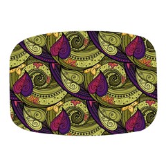 Pattern Vector Texture Style Garden Drawn Hand Floral Mini Square Pill Box