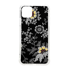 White And Yellow Floral And Paisley Illustration Background Iphone 11 Pro Max 6 5 Inch Tpu Uv Print Case