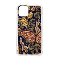 Leaves Flowers Background Texture Paisley Iphone 11 Pro 5 8 Inch Tpu Uv Print Case by Jancukart