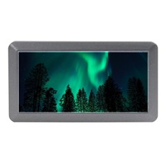 Aurora Northern Lights Phenomenon Atmosphere Sky Memory Card Reader (mini) by Jancukart