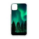 Aurora Northern Lights Phenomenon Atmosphere Sky iPhone 11 TPU UV Print Case Front