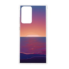 Sunset Ocean Beach Water Tropical Island Vacation Nature Samsung Galaxy Note 20 Ultra Tpu Uv Case by Pakemis