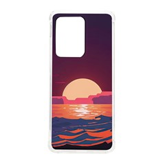 Sunset Ocean Beach Water Tropical Island Vacation 5 Samsung Galaxy S20 Ultra 6 9 Inch Tpu Uv Case by Pakemis