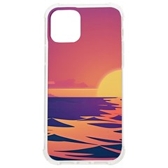 Sunset Ocean Beach Water Tropical Island Vacation Iphone 12/12 Pro Tpu Uv Print Case by Pakemis