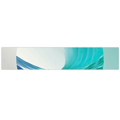 Tsunami Tidal Wave Wave Minimalist Ocean Sea 2 Large Premium Plush Fleece Scarf 