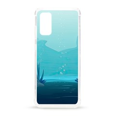 Intro Youtube Background Wallpaper Aquatic Water 2 Samsung Galaxy S20 6 2 Inch Tpu Uv Case by Pakemis