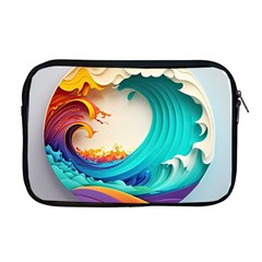 Tsunami Tidal Wave Wave Minimalist Ocean Sea 3 Apple MacBook Pro 17  Zipper Case