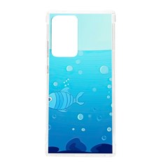Ai Generated Ocean Sea Fish Aquatic Water Nature Samsung Galaxy Note 20 Ultra Tpu Uv Case by Pakemis