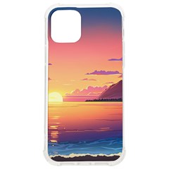 Sunset Ocean Beach Water Tropical Island Vacation 3 Iphone 12/12 Pro Tpu Uv Print Case by Pakemis