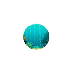 Intro Youtube Background Wallpaper Aquatic Water 1  Mini Magnets
