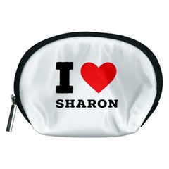 I Love Sharon Accessory Pouch (medium) by ilovewhateva