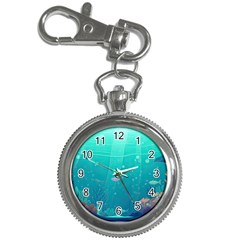 Ai Generated Ocean Sea Fish Aquatic Water Nature 3 Key Chain Watches by Pakemis