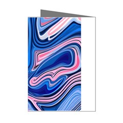 Abstract Liquid Art Pattern Mini Greeting Cards (pkg Of 8) by GardenOfOphir