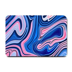 Abstract Liquid Art Pattern Small Doormat by GardenOfOphir