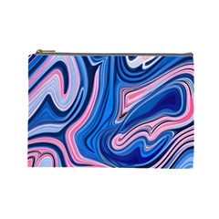 Abstract Liquid Art Pattern Cosmetic Bag (large) by GardenOfOphir